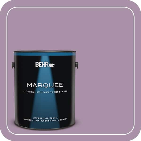 BEHR MARQUEE 1 gal. #670D-5 Garden Flower Satin Enamel Exterior Paint & Primer