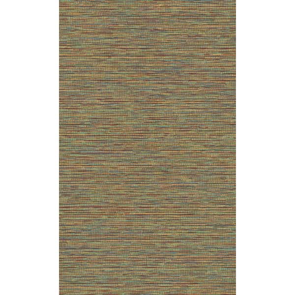 Walls Republic Jomon Sage Grasscloth Machine Washable, 57 sq.ft. Non-Woven Non-Pasted Double Roll Wallpaper