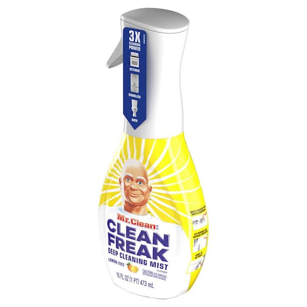Mr. Clean, Clean Freak Deep Cleaning Mist Multi-Surface Spray, Lemon Zest  Scent Refill