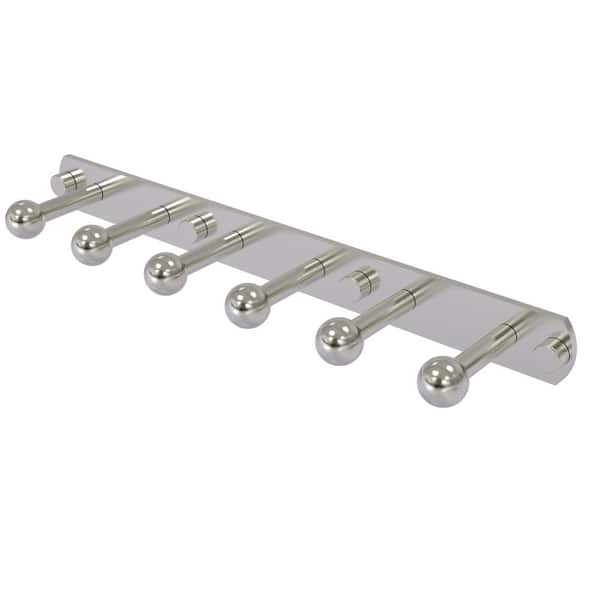 Allied Brass Prestige Skyline Collection Knob Robe/Towel Hook in Satin Nickel