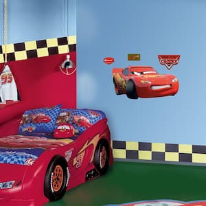 39 in. x 20 in. Lightning McQueen Wall Decal