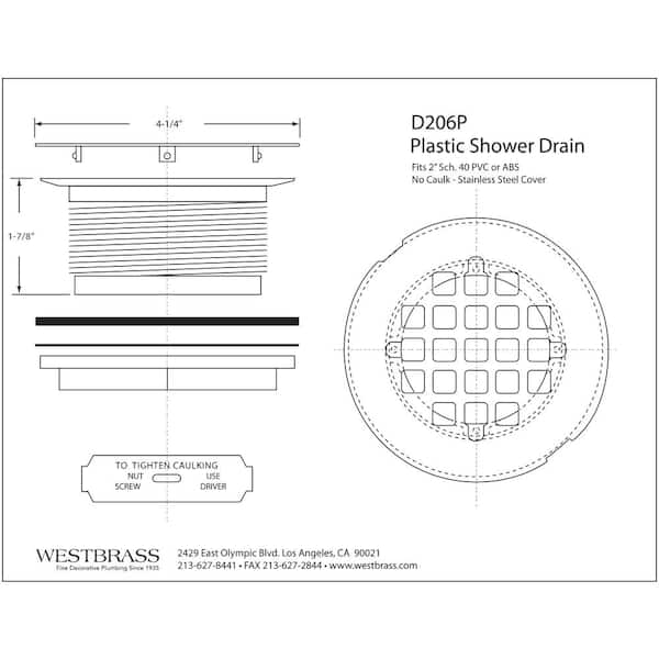 How to Caulk a Shower Drain