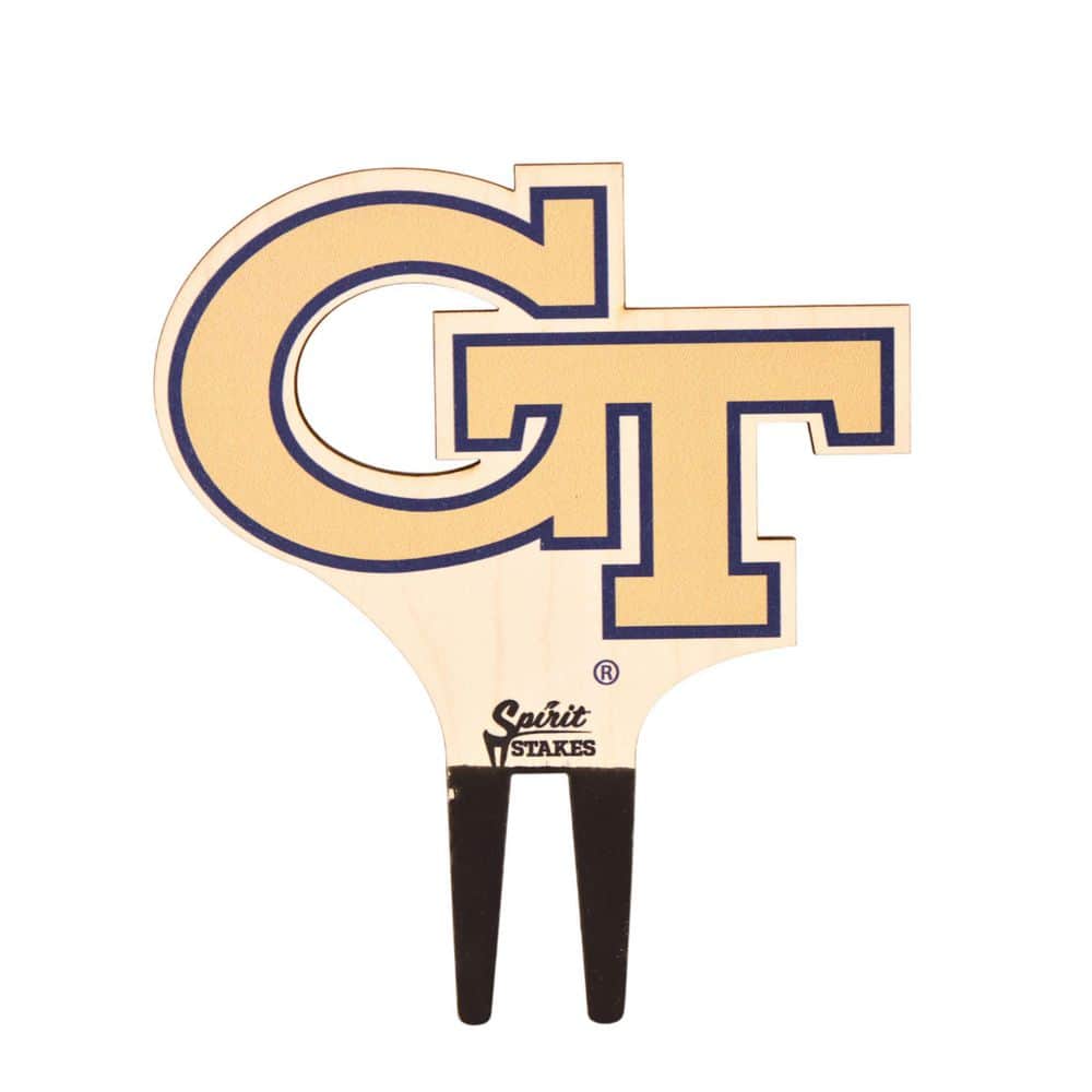 Georgia Tech Logo Plant Stake - Medium in Color Wood price history on PriceWatchPro