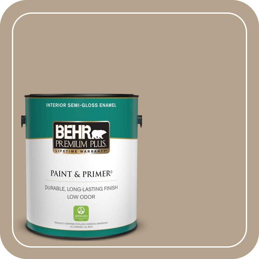 1 gal. #ECC-53-2 Wild Rye Semi-Gloss Enamel Low Odor Interior Paint & Primer price history on PriceWatchPro
