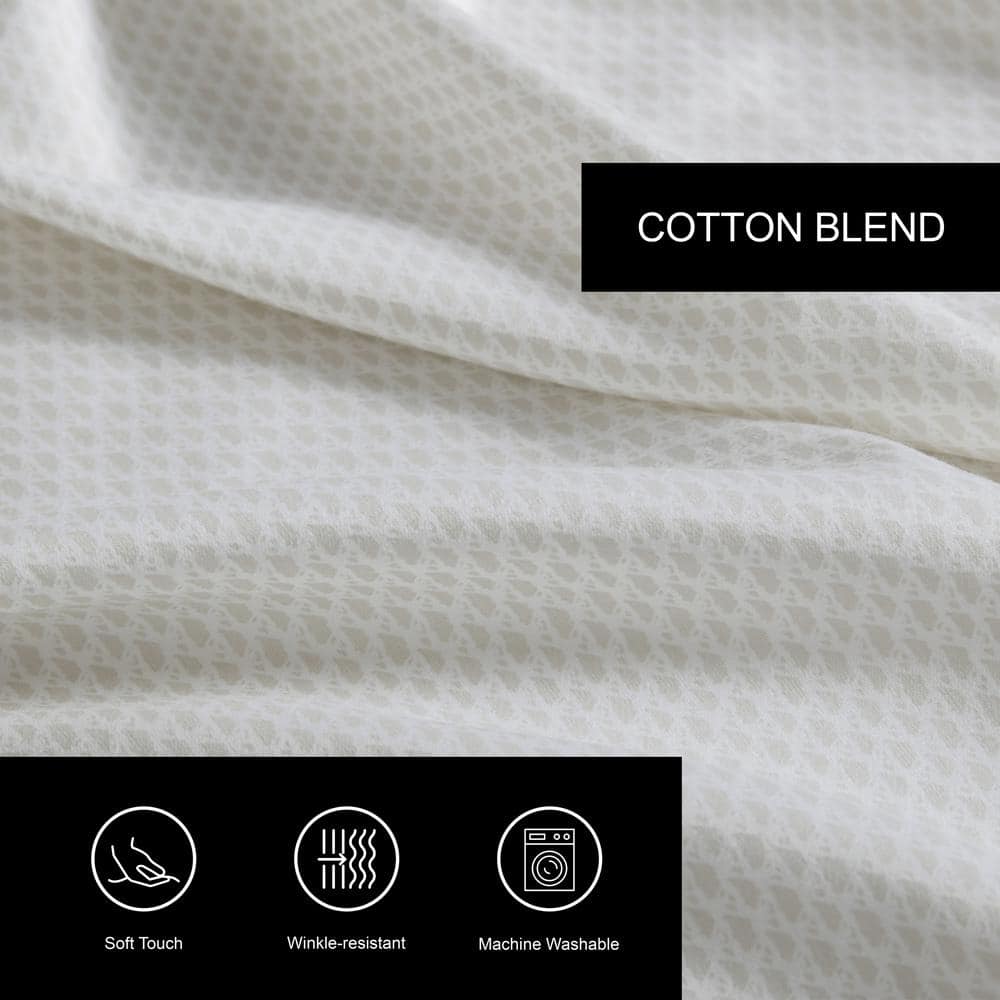 Ivory Queen Cotton Blend Deep Pocket Sheet Set