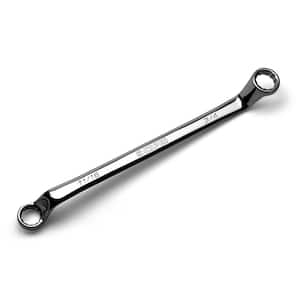 11/16 in. x 3/4 in. 75-Degree Deep Offset Double Box End Wrench