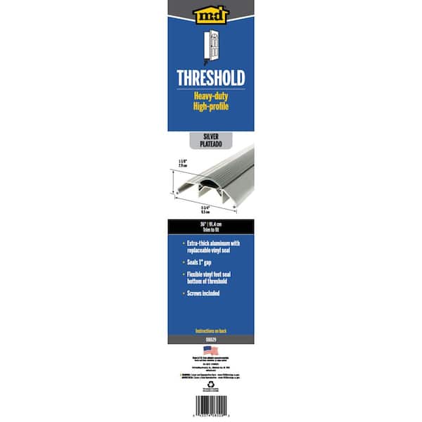 M-D Building Products 3-3/4 in. x 1-1/8 in. x 36 in. Silver