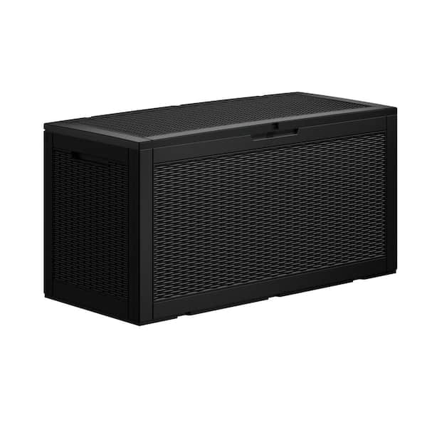 100 gal. Waterproof Deck Box Outdoor Storage Box for Patio, Pool and Garden Accessories