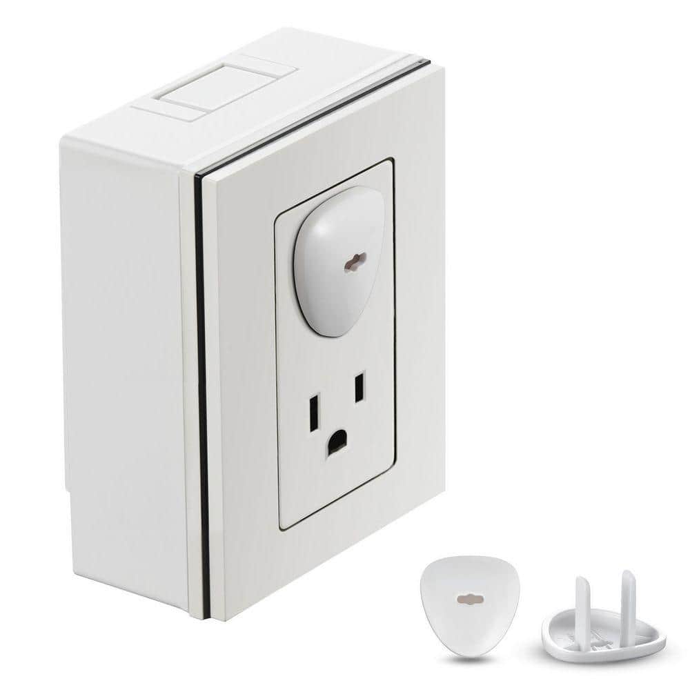 Outlet Covers 70-Pack Plug Covers for Electrical Outlets Secure Electric Socket Protector Caps with Shock Prevention