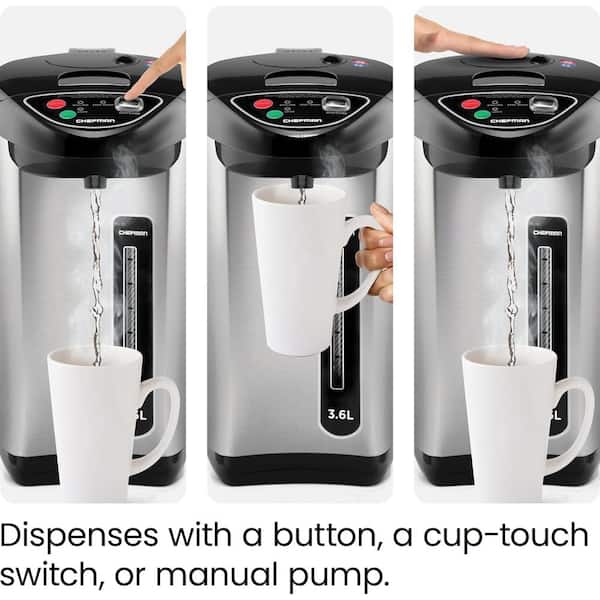 Chefman Stainless Steel Corded Electric Hot Water Pot