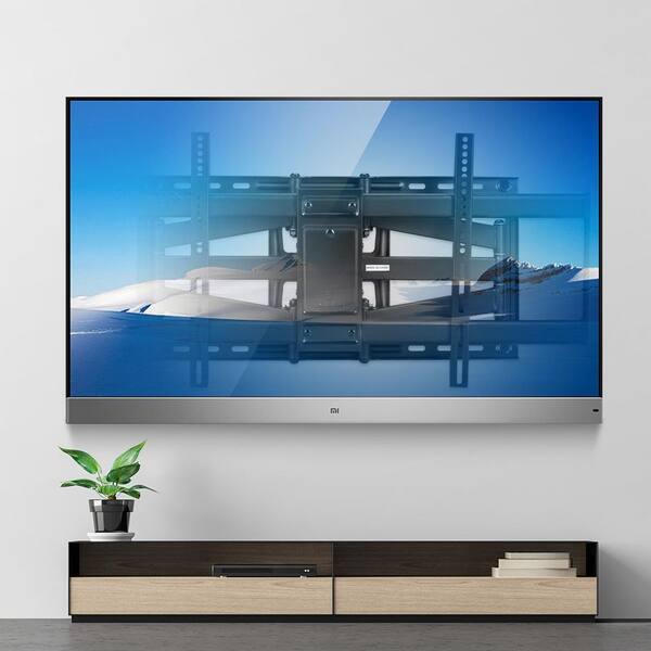 Full Motion TV Wall Mount Bracket, Swivel & Tilt, Fits 32 To 55 Inch LED/LCD Screens, VESA Up To 400x400