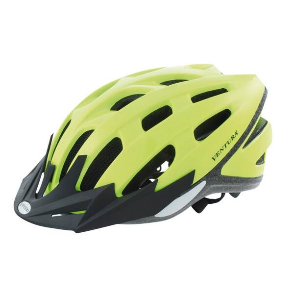 Ventura Neon Safety Sport Large Bicycle Helmet