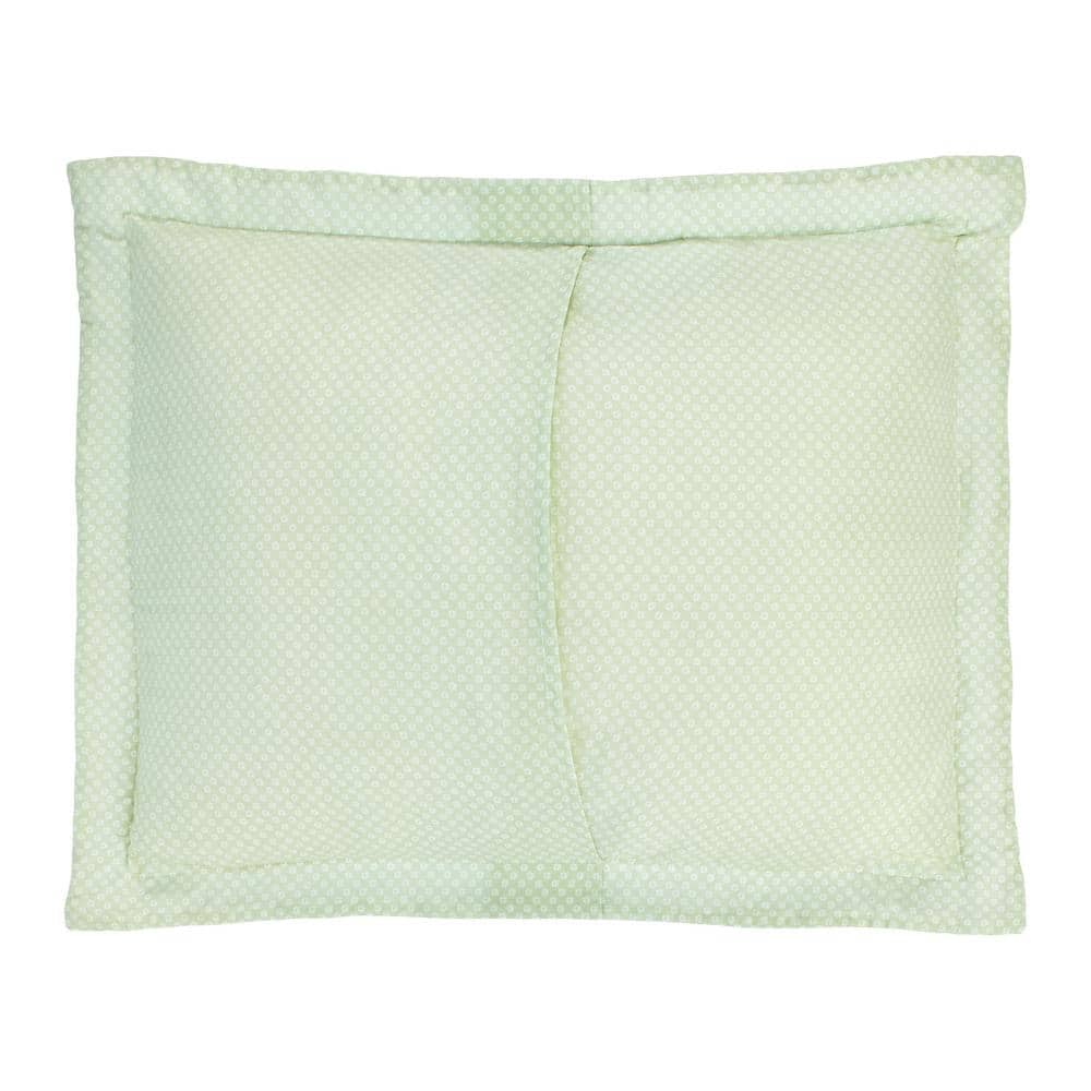 Sage Green Cotton King Reversible Quilt Set with Shams