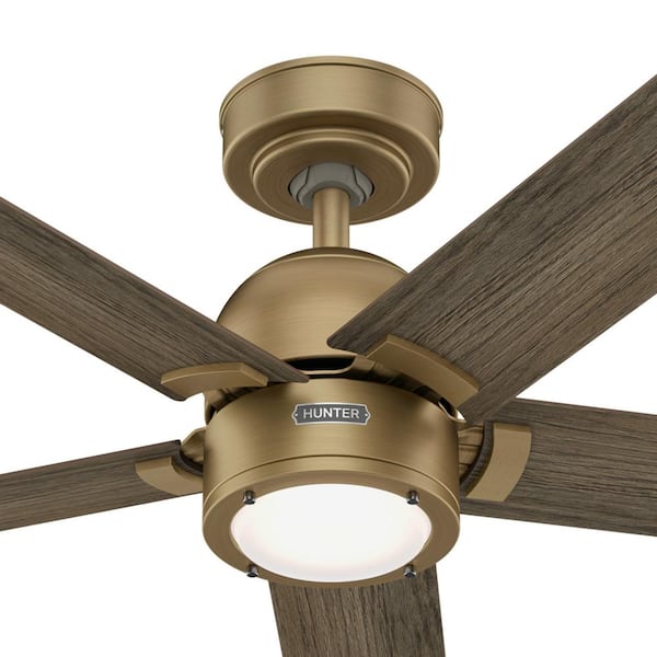 Hunter Erling 52 in. Indoor Luxe Gold Standard Ceiling Fan Hunter Erling 52 in. Indoor Luxe Gold Standard Ceiling Fan