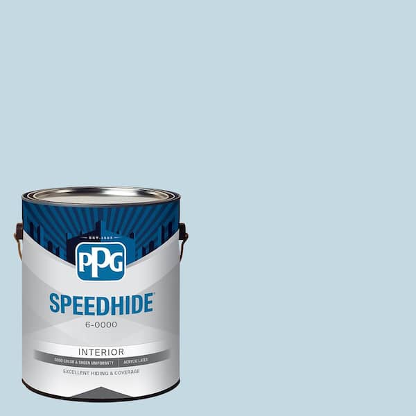 1 gal. PPG1157-2 Blue Pearl Ultra Flat Interior Paint
