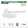 Universal Hardware Light-Duty White Residential Door Closer UH4009