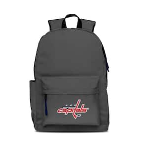 Washington Capitals 17 in. Gray Campus Laptop Backpack