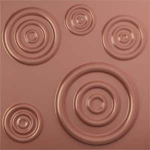19 5/8 in. x 19 5/8 in. Reece EnduraWall Decorative 3D Wall Panel, Champagne Pink (12-Pack for 32.04 Sq. Ft.)