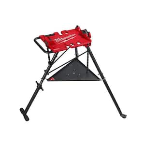 1/8 in. to 6 in. Portable Leveling Tripod Chain Vise with Lower Shelf