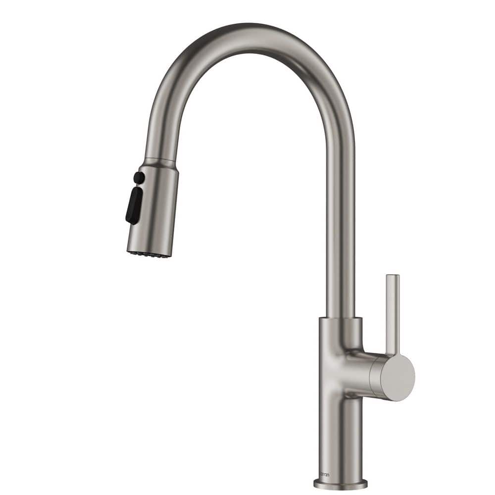 Stalbridge Single-Handle Pull-Down Sprayer Kitchen Faucet in Spot Free Stainless Steel price history on PriceWatchPro
