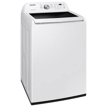 4.4 cu. ft. Top Load Washer with Agitator and Vibration Reduction in White