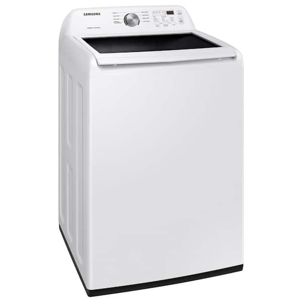 Samsung 4.5 cu. ft. Top Load Washer with Impeller and Vibration Reduction  in White WA45T3200AW - The Home Depot