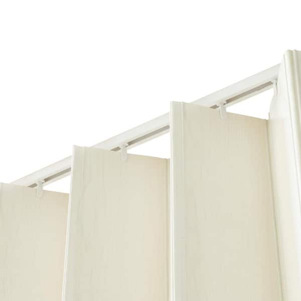 Everbilt Accordion Door Jupiter Scandinavian White 36 in. x 80 in