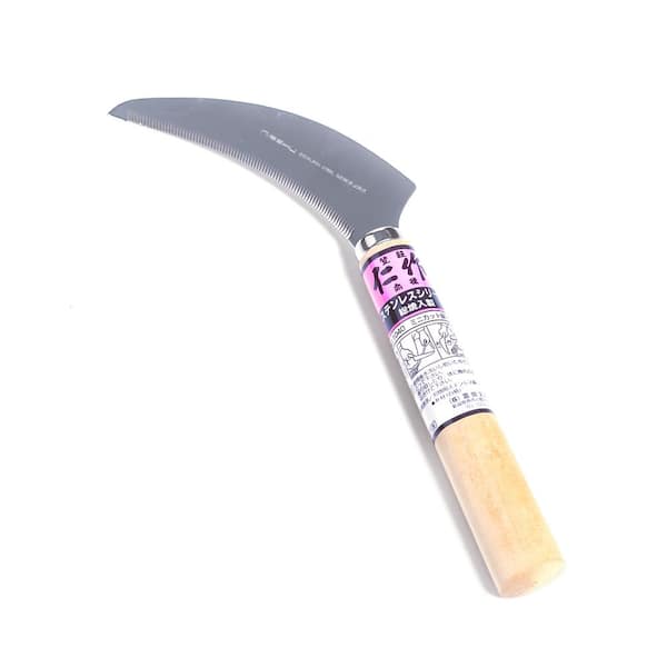 Nisaku 8 in. Stainless Steel Saw Tooth Sickle Blade