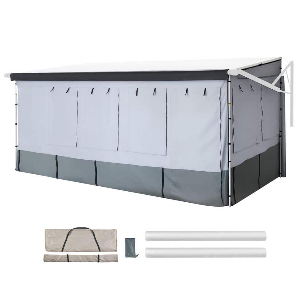 RV Awning Sun Shade Room - Compatible with 18 -19 ft. Awnings, RV Awning Sun Shading Room with Door & Windows price history on PriceWatchPro