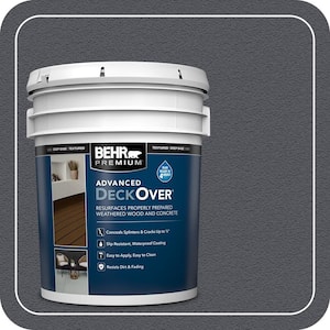 5 gal. #PFC-65 Flat Top Textured Solid Color Exterior Wood and Concrete Coating