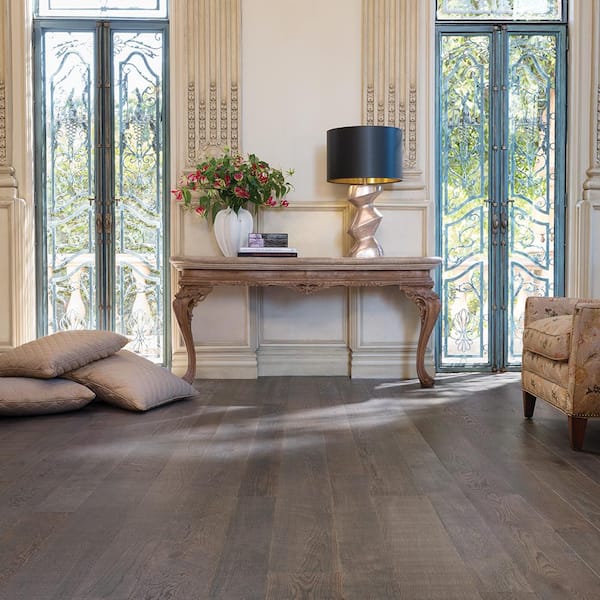 French Oak Palisades 1/2 in. T x 5 in. and 7 in. W Tongue and Groove Engineered Hardwood Flooring (24.93 sq. ft./case)