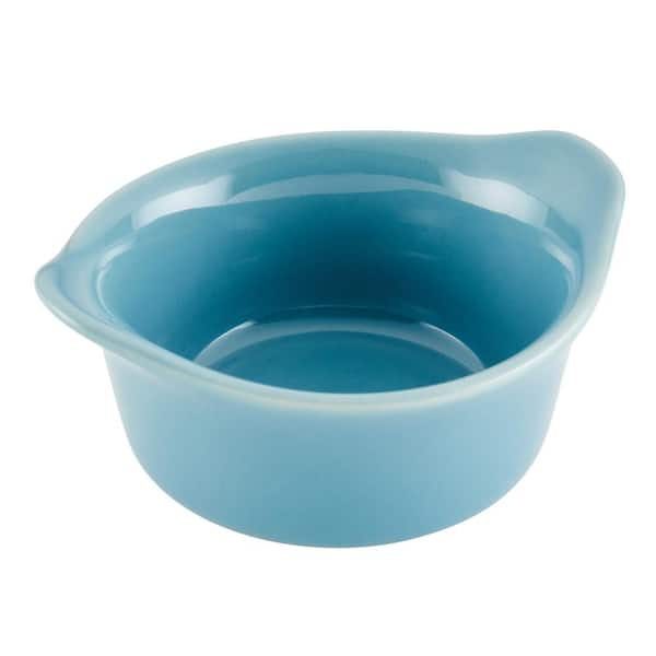 Rachael Ray 2-Piece Ceramic Mixing Bowl Set, Teal