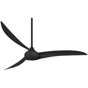 Wave 65 in. Indoor Coal Ceiling Fan with Remote Control