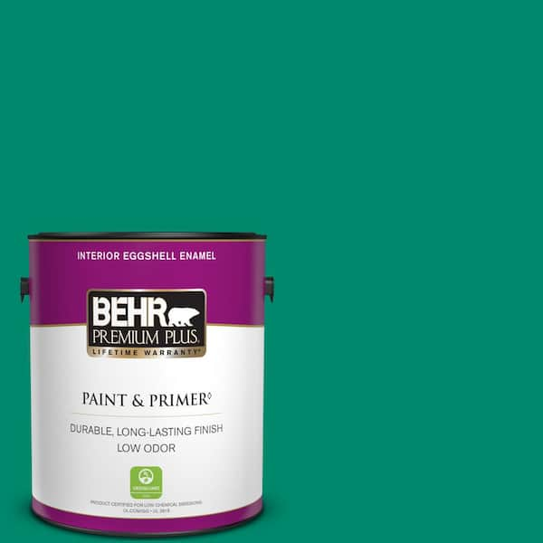 BEHR PREMIUM PLUS 1 gal. #P430-6A Celtic Queen Eggshell Enamel Low Odor Interior Paint & Primer