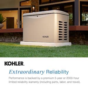 20,000-Watt Air-Cooled Whole House Generator with 200 Amp Transfer Switch