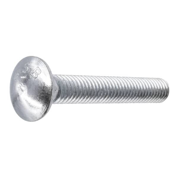 Everbilt 3/8 in.-16 x 3 in. Zinc Plated Carriage Bolt