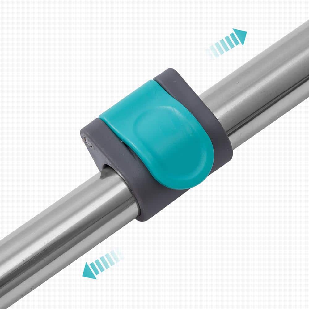 TrueClean Gray Microfiber Spin Mop and Bucket System