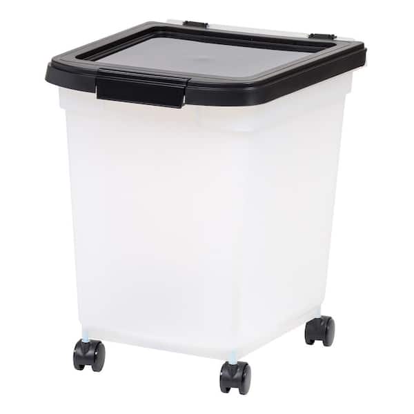 25 lbs Pet Food Container with Sealed Top
