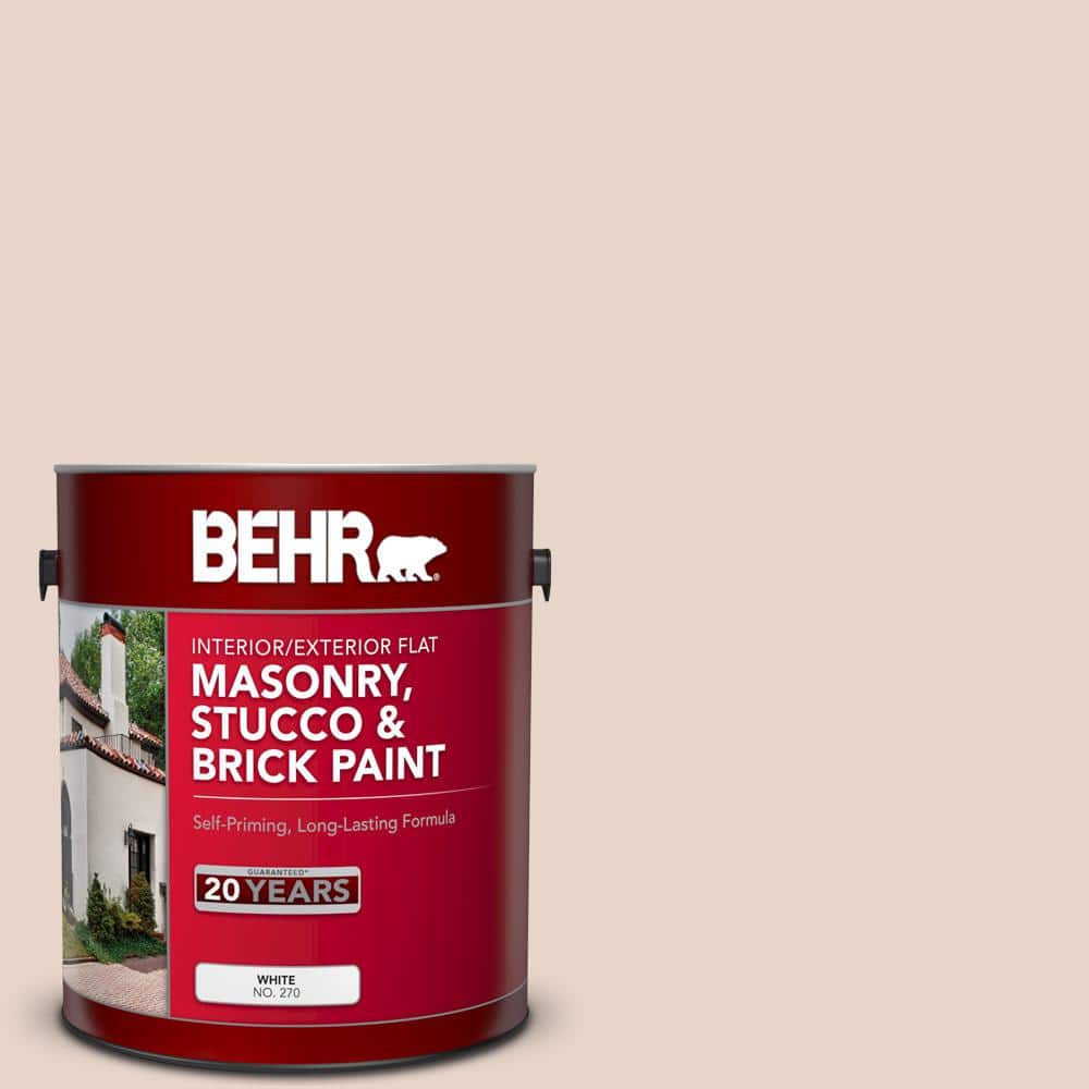 1 gal. #MS-07 Pageant Flat Interior/Exterior Masonry, Stucco and Brick Pain