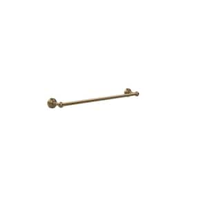 Waverly Place Collection 24 in. Back to Back Shower Door Towel Bar in Brushed Bronze