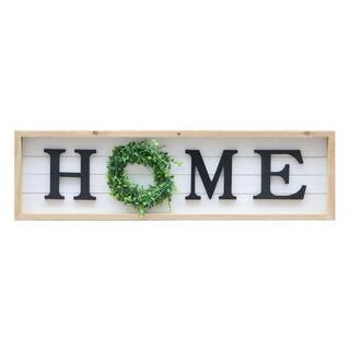 Cartello In Legno 'Adventure Awaits' | Decorazione Parete Stile Rustico | 15x45 Cm