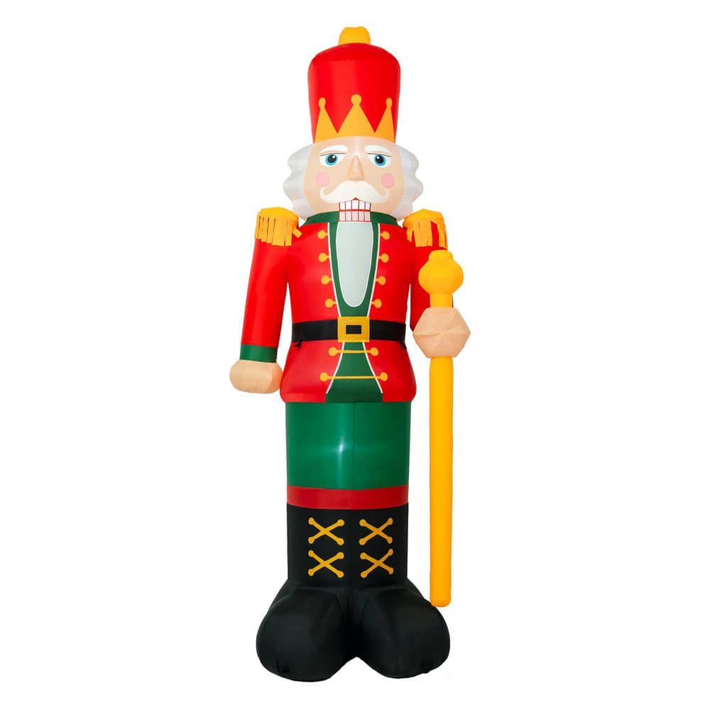 15 ft. Giant Lighted Inflatable Nutcracker Decor price history on PriceWatchPro