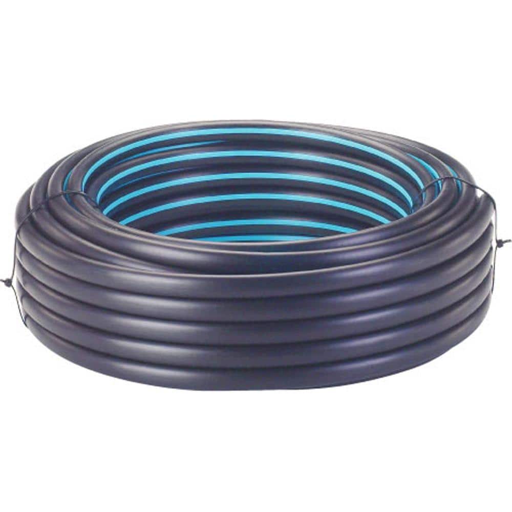 Blue Stripe Drip Tubing Irrigation Watering 1/2" x 100 ft agriculture Greenhouse 