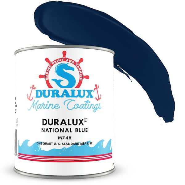 Duralux Marine Paint 1 qt. National Blue Marine Enamel