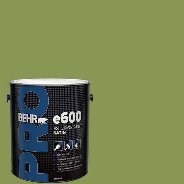 BEHR PRO 1 gal. #M350-6 Frog Satin Exterior Paint