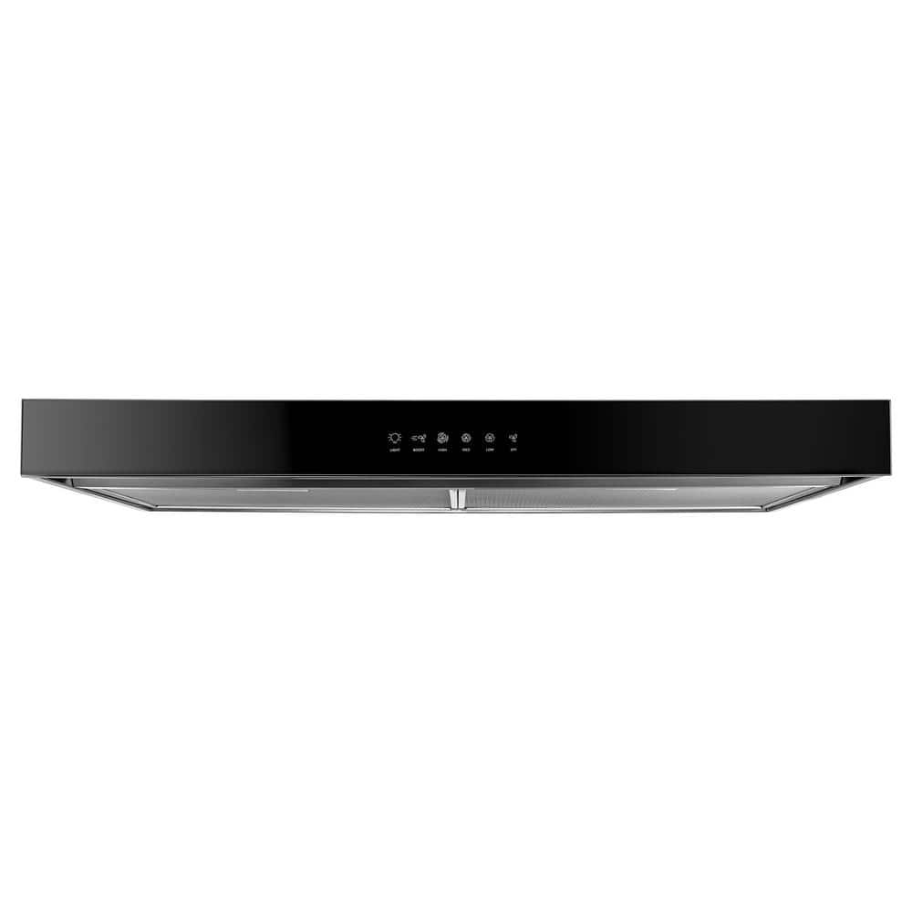 KitchenAid 30 in. Low Profile Under Cabinet Ventilation Range Hood with  Light in Stainless Steel KVUB400GSS - The Home Depot
