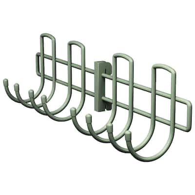 ClosetMaid ShelfTrack 80 in. Nickel Hang Track-32836 - The Home Depot