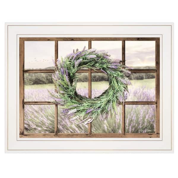HomeRoots Charlie Country Gazing 1-Piece Framed Wall Art 15 in. x 19 in.