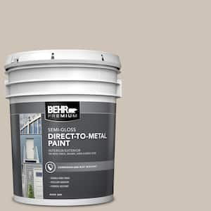 5 gal. #720C-3 Wheat Bread Semi-Gloss Direct to Metal Interior/Exterior Paint