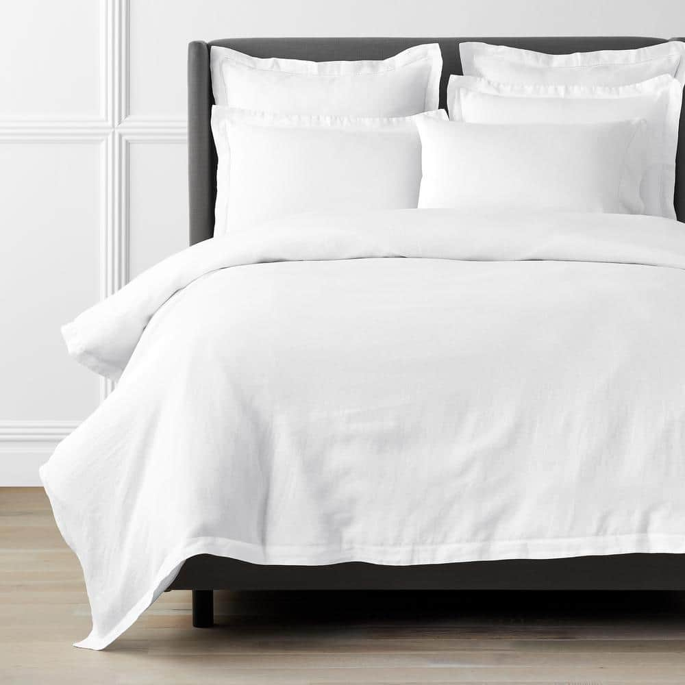 Home & Garden - Bedding & Bath - Sheets - Silk & Snow Flax Linen Fitted  Sheet & Pillowcase Set - Online Shopping for Canadians